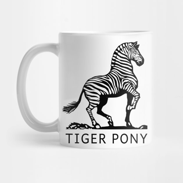 Vintage Tiger Pony by Mollie